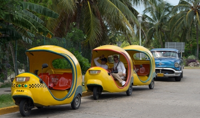 تاکسی نارگیلی در هاوانا