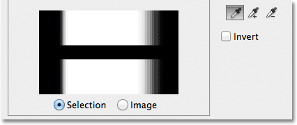 The preview window in the Color Range dialog box. Image © 2012 Photoshop Essentials.com
