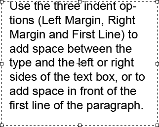 An example of type using the Indent Left Margin option. Image © 2011 Photoshop Essentials.com