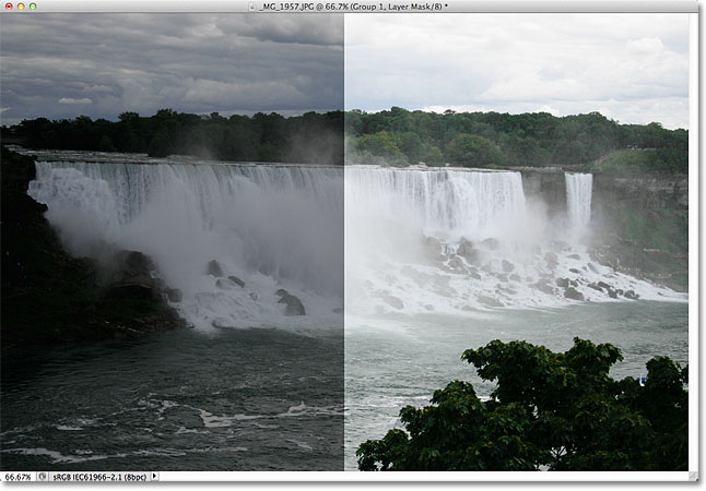 Brighten underexposed photos with the Screen blend mode in Photoshop. Image © 2011 Photoshop Essentials.com