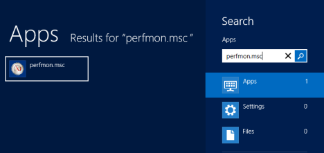 Performance Monitor, resources, data, statistics, Windows 7, Windows 8