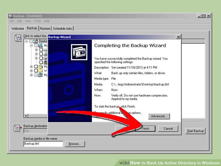 Image titled Back Up Active Directory in Windows Step 10