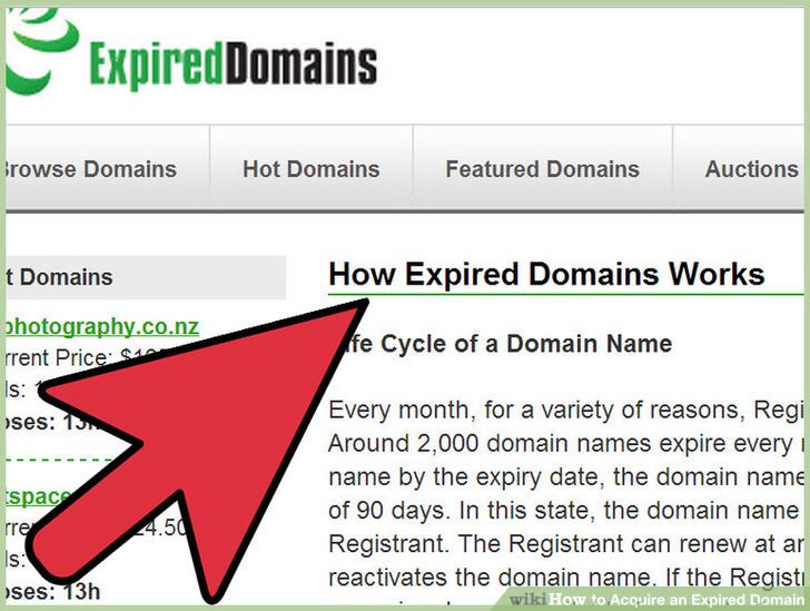 Image titled Acquire an Expired Domain Step 1