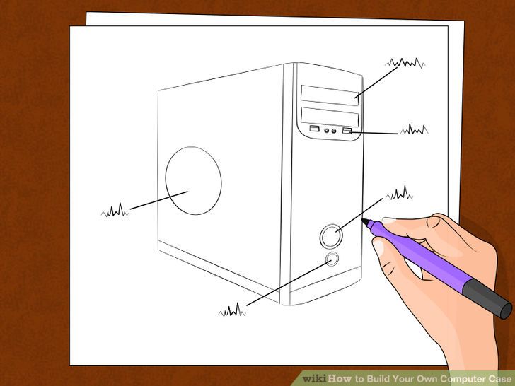 Image titled Build Your Own Computer Case Step 1