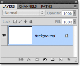 The Layers panel in Photoshop. Image © 2011 Photoshop Essentials.com