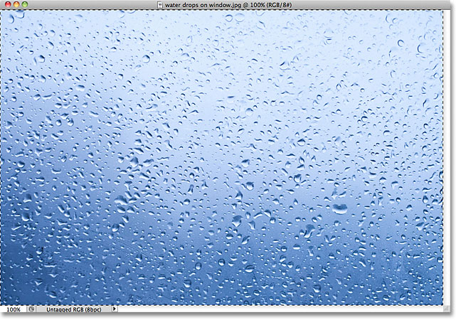 Selecting a photo in Photoshop. Image © 2011 Photoshop Essentials.com