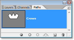 The path has now been renamed to 'Crown'.