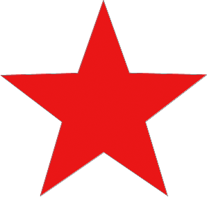 A star shape drawn with the Polygon Tool in Photoshop. Image © 2011 Photoshop Essentials.com