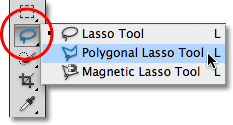 Clicking the layer visibility icon in the Layers panel. Image © 2012 Photoshop Essentials.com