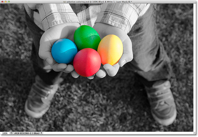 Photoshop selective color. Image © 2012 Photoshop Essentials.com