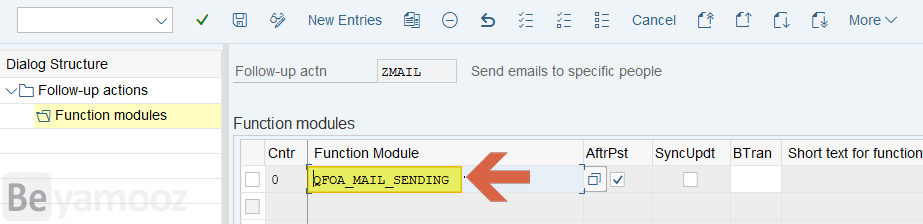ارسال ایمیل بعد از Usage Decision در QA32