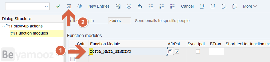 ارسال ایمیل بعد از Usage Decision در QA32