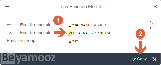 ارسال ایمیل بعد از Usage Decision در QA32