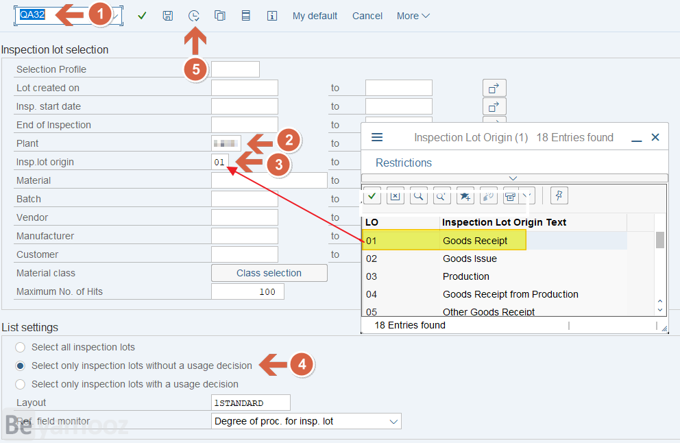 ارسال ایمیل بعد از Usage Decision در QA32