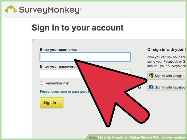 Image titled Create an Online Survey With Surveymonkey Step 3