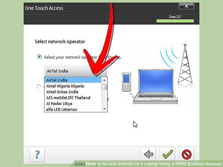 Image titled Access Internet on a Laptop Using a GPRS Enabled Handset Step 7