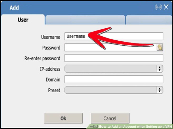 Image titled Add an Account when Setting up a VPN Step 3